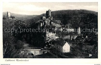 Manderscheid Eifel Burgruine