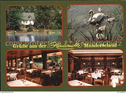 Manderscheid Eifel Heidsmuehle Restaurant