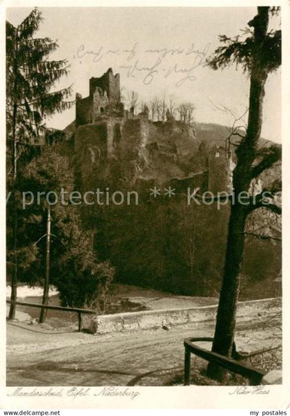 Manderscheid Eifel Niederburg