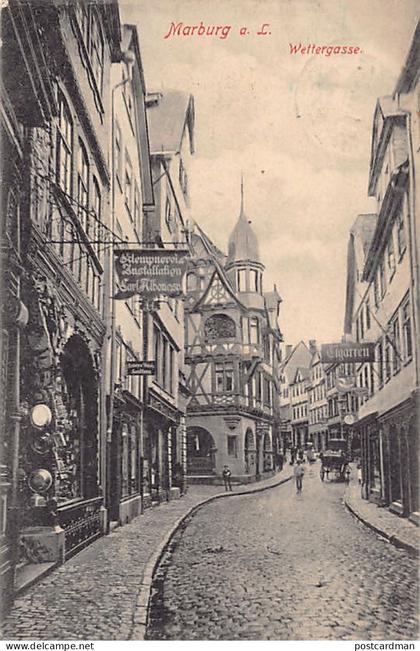 Deutschland - MARBURG - Wettergasse