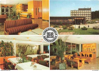 Markersbach Raschau-Markersbach Erzgebirge Erholungsheim Empfang Speisesaal Hall