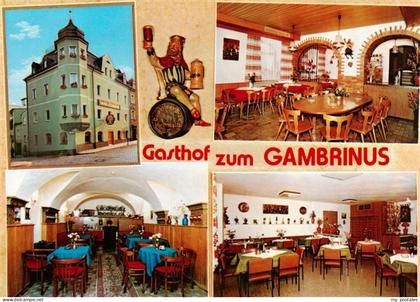 Marktredwitz Gasthof zum Gambrinus Gastraeume