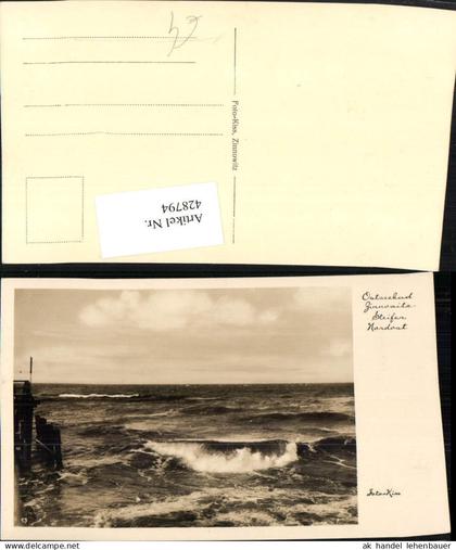 428794,Ostseebad Zinnowitz Steifer Nordost Wellen