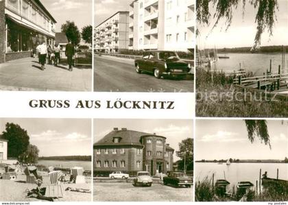 Loecknitz Mecklenburg-Vorpommern Ortsansichten Bootsanleger Strand