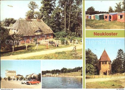 Neukloster Mecklenburg Camping See Fischerhaus Glockenturm