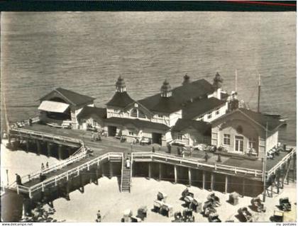 Sellin Ruegen Sellin Bruecke ungelaufen ca. 1965