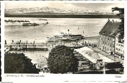 Meersburg Bodensee Meersburg Anlegestelle x 1940