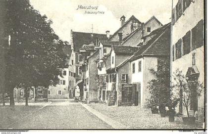 Meersburg Bodensee Meersburg Schlossplatz ungelaufen ca. 1910
