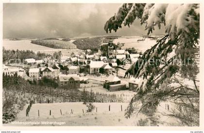 Meinerzhagen Wintersportplatz im Schnee