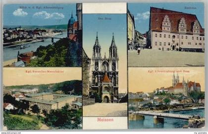 Meissen Elbe Sachsen Meissen
