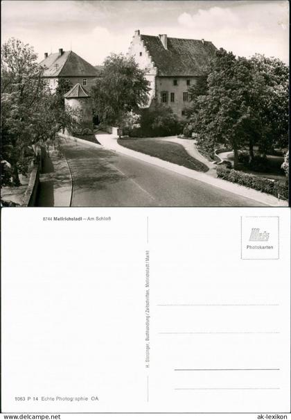 Mellrichstadt Strassen Partie am Schloss/Strassen Partie am Schloss 1965