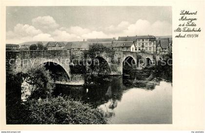 Melsungen Fulda Alte Fuldabruecke