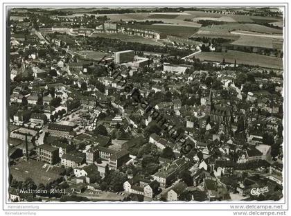 Mettmann - Fliegeraufnahme - Foto-AK-Grossformat