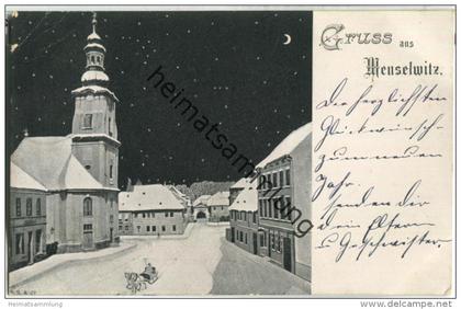 Meuselwitz - Künstlerkarte Kirche
