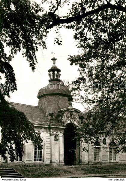 Meuselwitz Orangerie im Park Kulturgebaeude