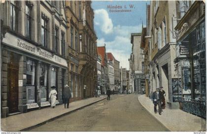 Minden in Westfalen - Bäckerstrasse
