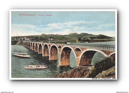CN-BFP1-0777-ALLEMAGNE - MOHNETALSPERRE - Grosser Viadukt