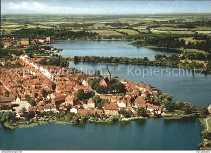 Moelln Lauenburg Fliegeraufnahme
