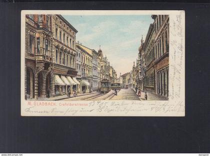 Dt. Reich Lithographie Mönchengladbach Crefelderstrasse 1905