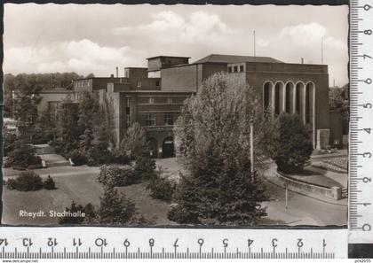 Rheydt Stadthalle Mönchengladbach gelaufen 1967 ( AK 3253 )