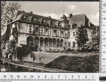 Schloss Rheydt Mönchengladbach gelaufen 1974 ( AK 3216 )