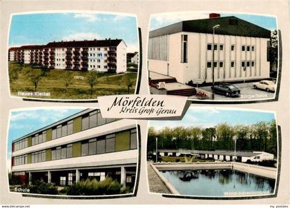 Moerfelden-Walldorf Neues Viertel Buergerhaus Schule Waldschwimmbad