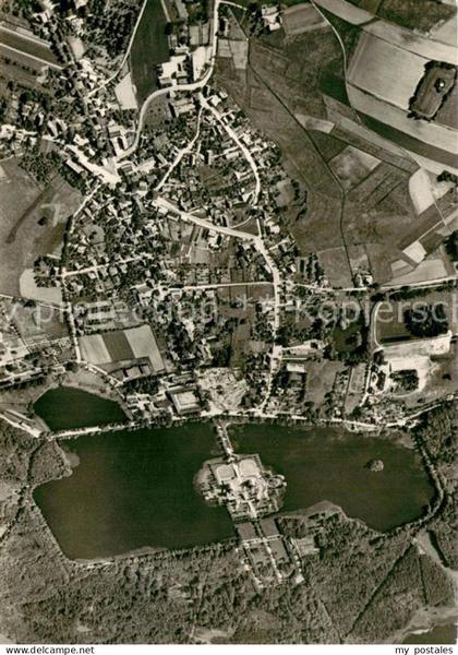 Moritzburg Sachsen Die Moritzburg Fliegeraufnahme