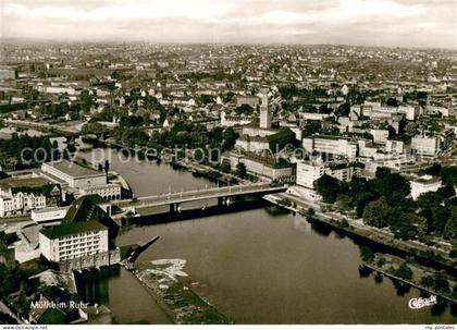 Muelheim Ruhr Fliegeraufnahme