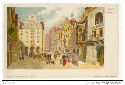 E 978 /CPA     ALLEMAGNE  PLATZE MUNCHEN