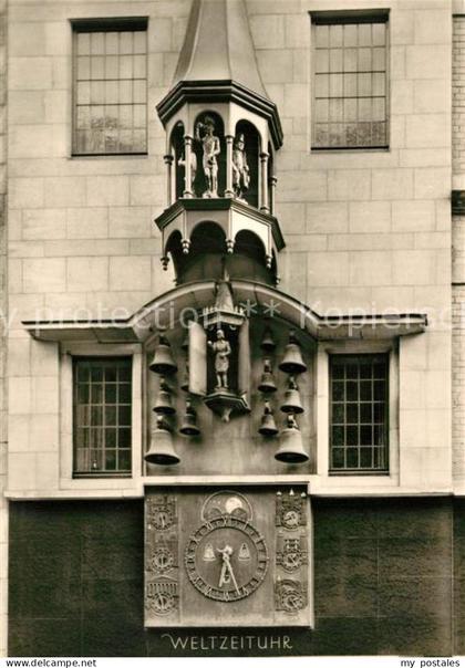 Muenster Westfalen Weltzeituhr