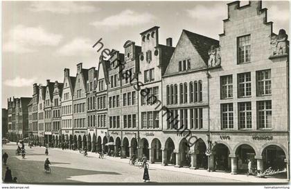 Münster in Westfalen - Prinzipalmarkt - Foto-AK - Verlag Carl Pohlschmidt Münster