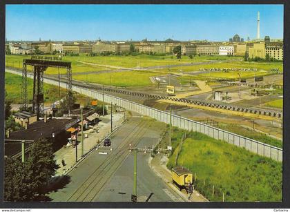 Berlin Potsdamer Platz Berlin Wall inner German border view