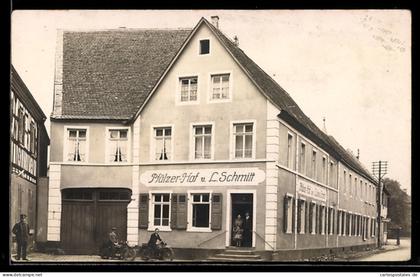 AK Mutterstadt /Pfalz, Gasthaus Pfälzer-Hof von L. Schmitt