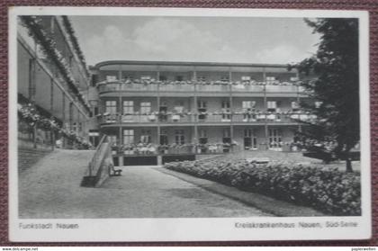 Nauen (Havelland) - Kreiskrankenhaus Südseite 1943 / Feldpost