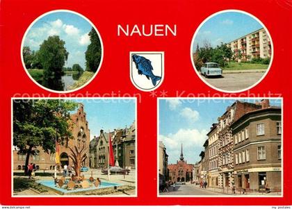 Nauen Havelland Strasse des Friedens Ernst-Thaelmann-Platz Berliner Strasse