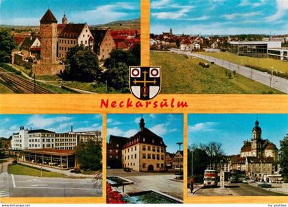 Neckarsulm Kirche Ortsansichten Schloss