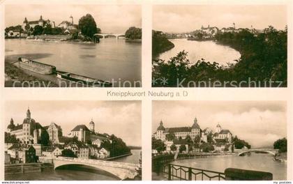 Neuburg  Donau Teilansichten Schloss Donaubruecke