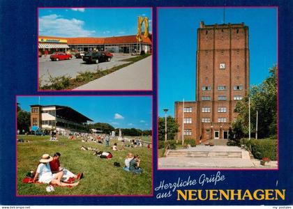 Neuenhagen  Berlin Einkaufszentrum Hoppegarten Galopprennbahn Rathaus
