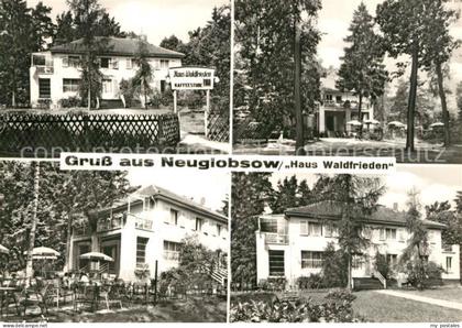 Neuglobsow FDGB Kaffeestube Haus Waldfrieden