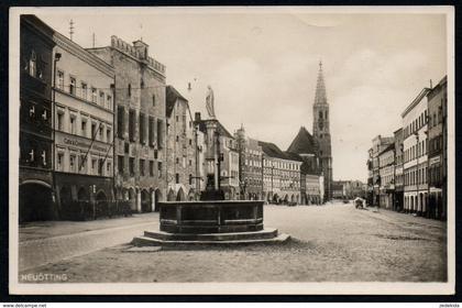 9413 - alte Foto Ansichtskarte - Neuötting - gel 1932 - Ott