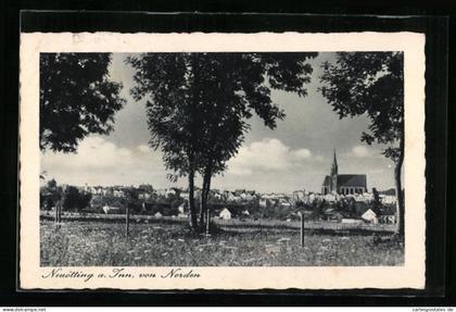 AK Neuötting a. Inn, Ortsansicht von Norden