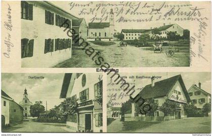 Erharting - Kaufhaus Mayer - Dorfpartie - Verlag M. Luginger Landshut