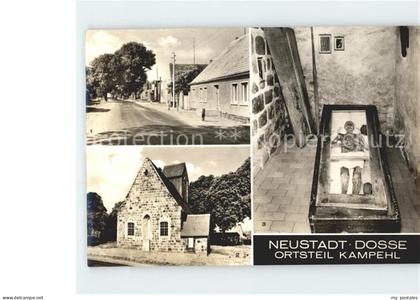 Neustadt Dosse Kmapehl 700jaehrige Wehrkirche nicht verweste Leichnam Ritter von