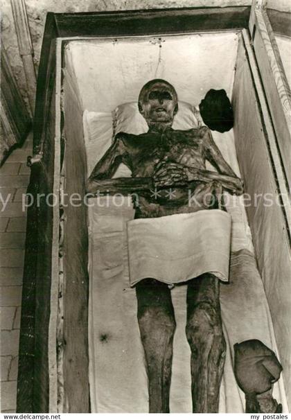 Neustadt Dosse Kyritz Kampehl nicht verwester Leichnam des 1703 verstorbenen Rit