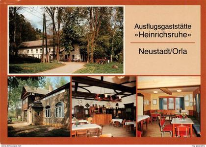 Neustadt Orla Ausflugsgaststaette Heinrichsruhe Gastraeume