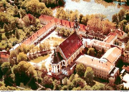 Neuzelle Ehem Klosteranlage mit Stiftskirche Fliegeraufnahme