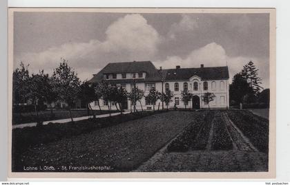 (98028) AK Lohne (Oldenburg), St. Franziskushospital, vor 1945