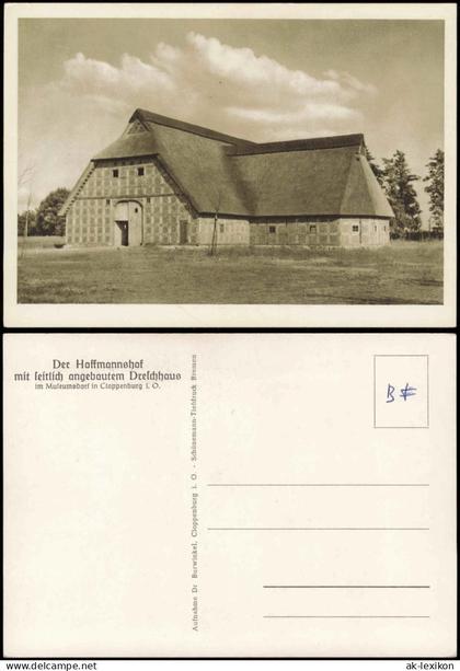 Cloppenburg Der Hoffmannshof im Museumsdorf in Cloppenburg f. O. 1960