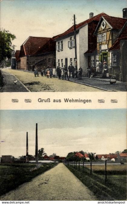 CPA Wehmingen Sehnde in Niedersachsen, Straßenpartie im Ort