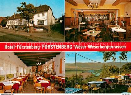 Fuerstenberg Weser Hotel Fuerstenberg Restaurant Weserbergterrassen